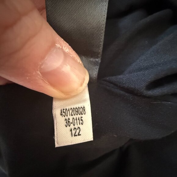 Women's 12 WHBM Back Sleeveless Fit and Flare Dress Eyelet Lace Hem - Picture 8 of 8